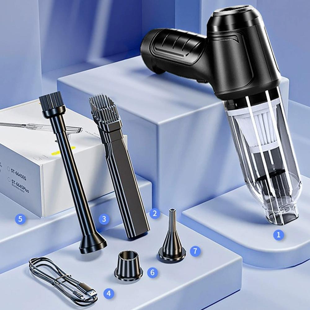 

Автомобильный пылесос с сильным всасыванием 95000 Па, портативный беспроводной пылесос, моющая машина, ручной мощный воздуходув для дома