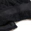 ALAIA [Domestically Authorized] AA9R2187CM626 Crinoline Flare Fine Knit Mini Skater Dress / dress 38 blackUsed
