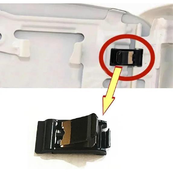 Door Cover Release Clip For Toyota For RAV4 2019-2021 Gas Cap Fuel Lid Spring Clips 1921RAV-35040 Clip-On Door Lid Clamp ABS