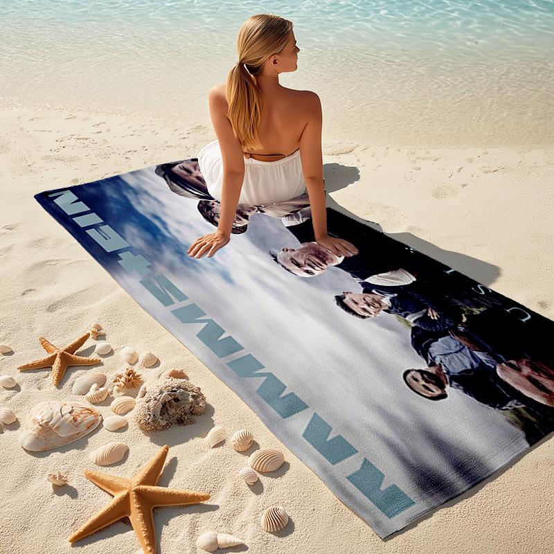 Till Lindemann, Lead Singer of the German Heavy Metal Rock Band Rammstein, Outdoor Camping Vacation Swimming Beach Scarf Decorative Blanket F12