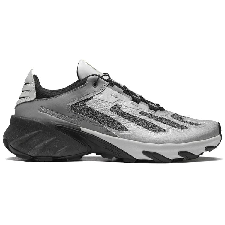 SALOMON Speedverse Prg Fabric Shock Absorbing Non-Slip Wear-Resistant Breathable Low-Top Outdoor Functional Shoes Unisex Shoes Silver 417545