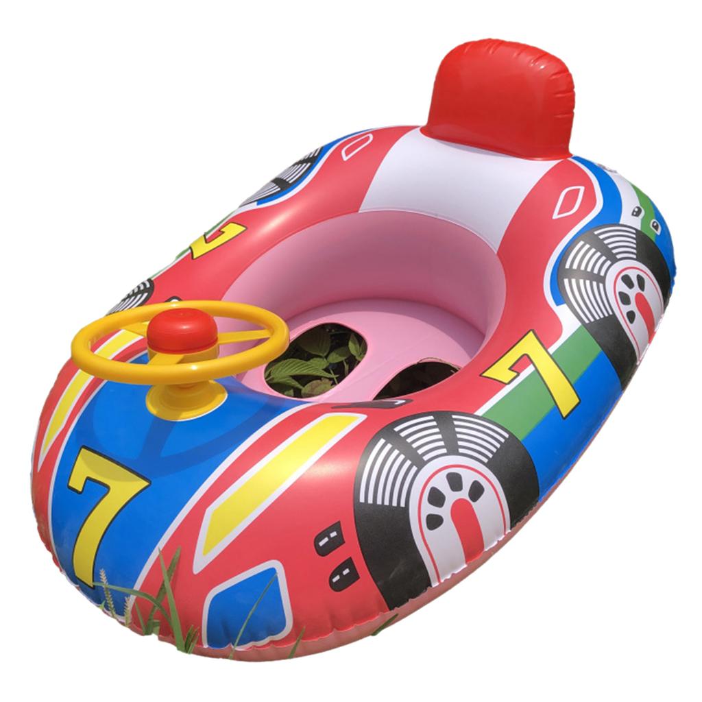 Safety Baby Cartoon Float Swim Ring Inflatable Infant Kids Swimming Pool Rings Water Toy Swim Circle for Kids Swim