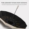 UPF50+Large Size 16Bone Umbrella Folding Automatic Anti UV Rain Sun Umbrella Portable Windproof Light Women Men Parasol Umbrella
