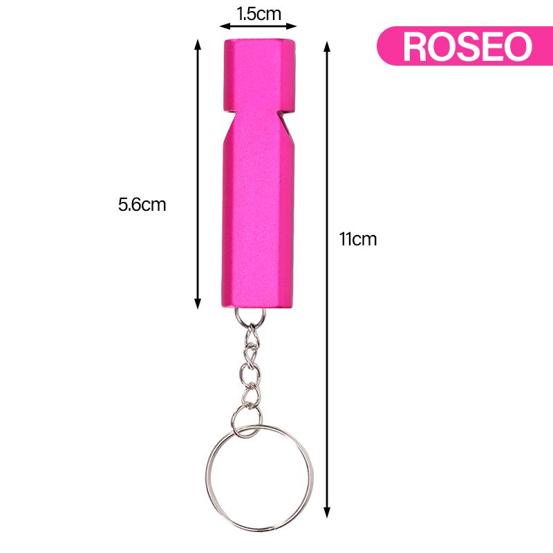 Birds Training Whistle Aluminum Alloy Survival Whistle Portable Emergency Keychain Whistle Pet Bird Parrot Training Tools