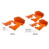 Garage Organizer Trimmer Rack Rust Proof Garden Power Tool Hanger Hook Heavy-Duty Hedge Weed Whackers Holder Garden Storage Tool