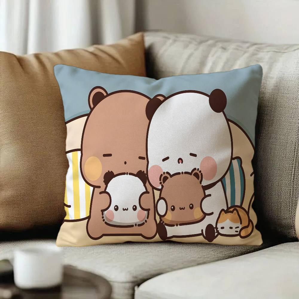 BuBu DuDu Kawaii Maple Design Cushion Cover Happy Autumn Harvest decor Holiday Decorati Pillow Cover