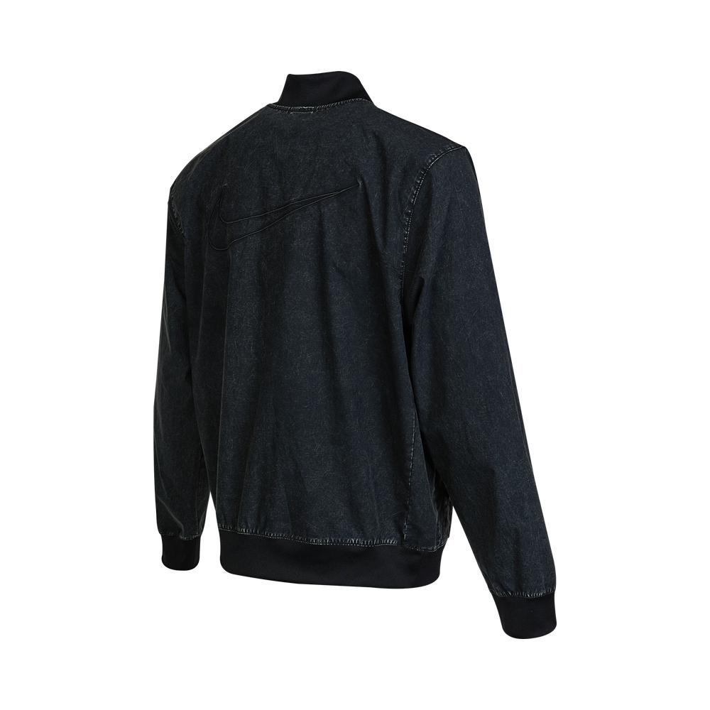 

Новая мужская куртка на молнии Nike Sportswear Club+ с эффектом стирки, черная DQ4590-010 M