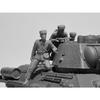 ICM 1/35 Scale Soviet Army T-34/76 Tank-Mounted Infantryman with 4 Figures Plastic Model Kit 35368