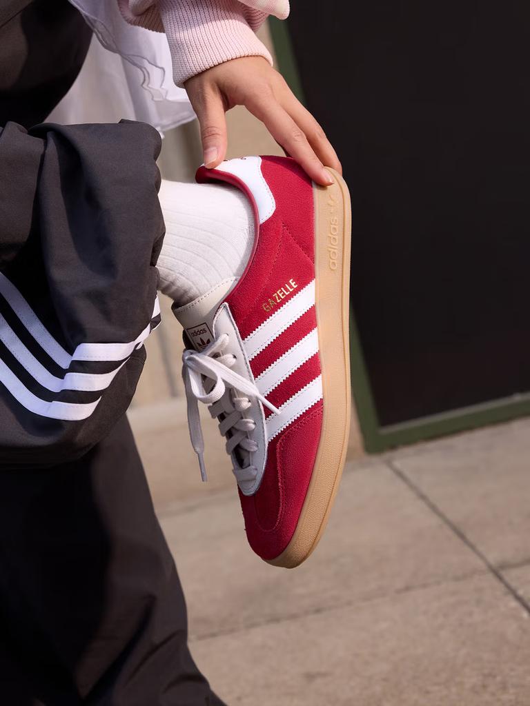 Adidas "T-Head Shoes" GAZELLE INDOOR Training Shoes for Men and Women - Adidas Three Leaf Clover IH9652