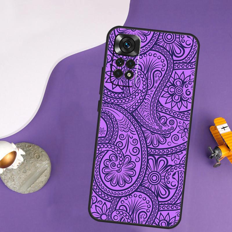Bandana Paisley Pattern Art Case For Xiaomi Redmi Note 13 Pro 14 12 9 10 11 Pro 10S 11S 12S Redmi 10C 13C 14C 12C Cover