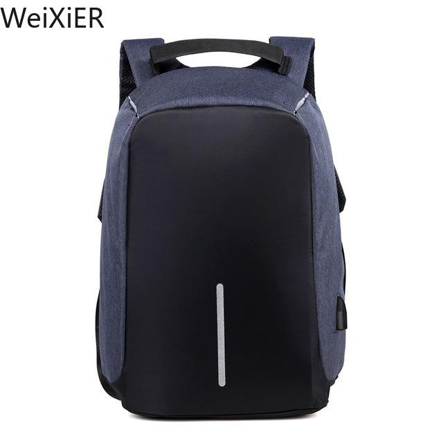 Women's Handbag and Backpack Anti-theft Bag Men Laptop Rucksack Travel Large Capacity Business USB Charge College Student School Shoulder Bags