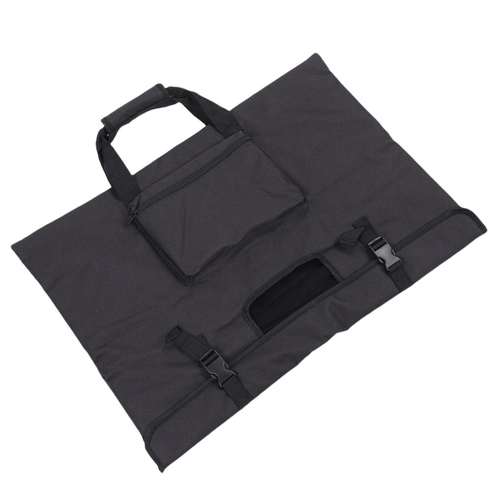 Travel Carrying Case for 27 Inch LCD Screens Display with Padded Lining Multi Pockets Computer Display Protective
