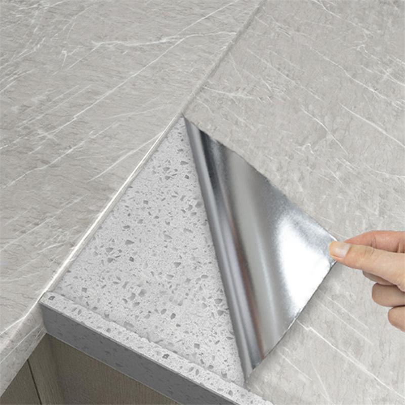 Imitation Marble Thickend Self-adhesive Kitchen Cooktop Protective Film Marble Desktop Film High Temperature Oil Resistant Sticker