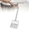 Stainless Steel Chicken Poop Scooper Long Handle Litter Scoop Slat Scoop  for Chicken Pet Cat