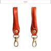 [HUKURO] Leather Strap, Shoulder Strap, I-shaped Keychain, Men's & Women's, Brown