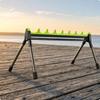 Adjustable Aluminum Fishing Rod Rack Folding with Extendable