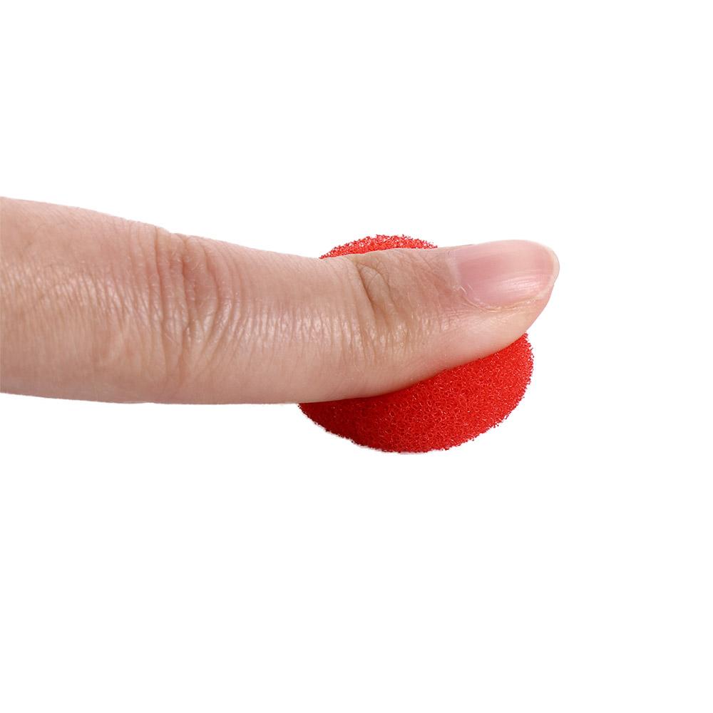 Close-Up Magic Illusion Comedy Circular Magic Sponge Ball Red Finger Sponge Ball Magic Tricks