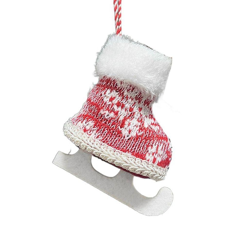 

Подвесной рождественский конек, подвеска, мини-рождественское украшение, изысканная рождественская елка, подвеска для вечеринки D