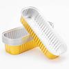 20/50Pcs Mini Loaf Pans Tin Foil Clear Snap-On Lids Pans with Disposable Aluminum Reusable Rectangle Foil