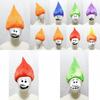 Parrucca Cosplay Trolls Stile Fiamma Per Feste di Halloween e Costumi Anime