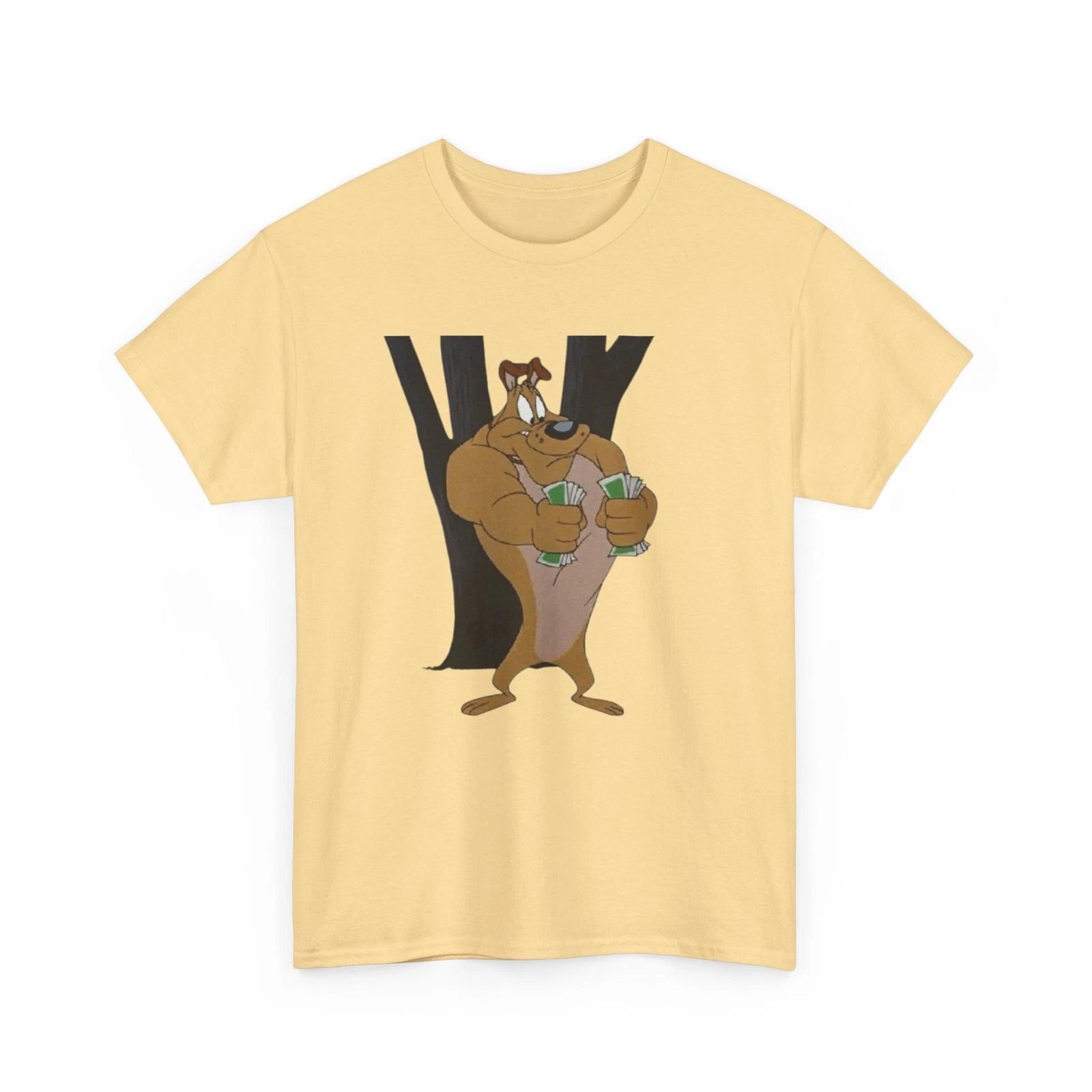 

Looney Tunes Fleabag MacBoodle Printed T shirt Classic Cartoon Collectible Dog 2XL