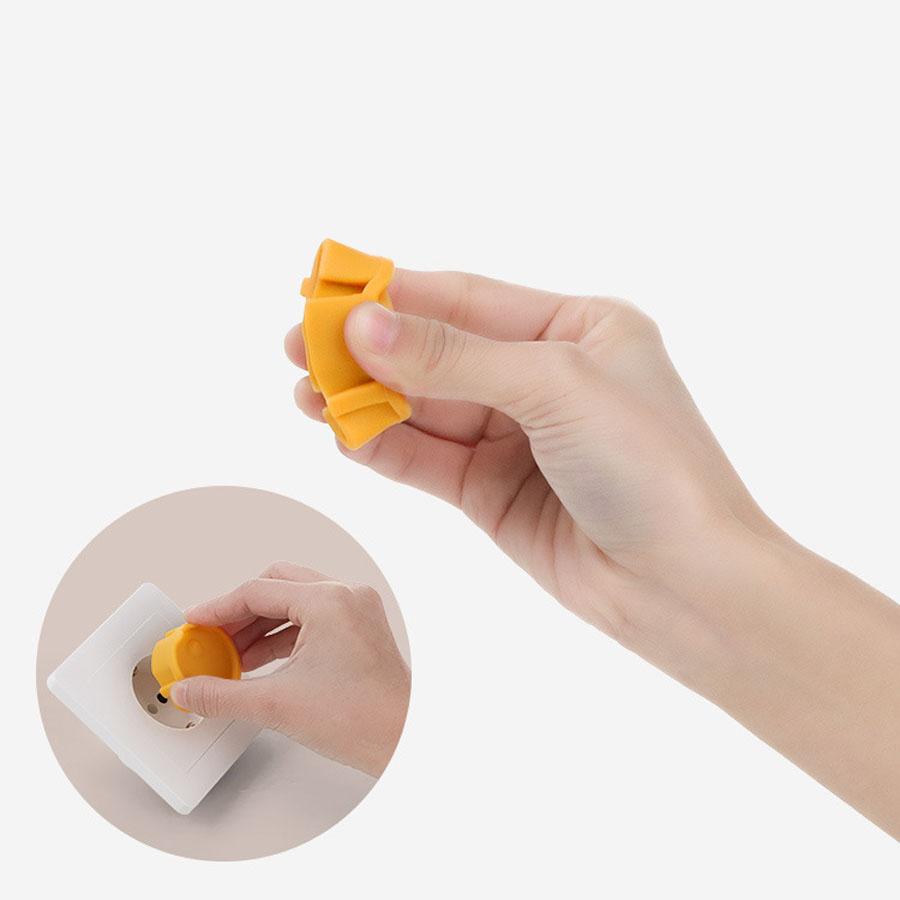 Copertura Protettiva Standard Europeo per Presa in Silicone Antipolvere Copertura Protettiva Contro Scosse Elettriche Protezione Sicurezza Bambini