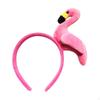 Bandeau Flamant Rose Mignon Costume Headband Animal Headwear Cosplay Headpiece pour Fête d'Anniversaire Scène