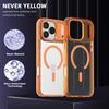Ice colored Magnetic Suction Is Suitable for IPhone17ProMax Phone Cases and Apple 17Air Metal Lens Drop Protection Cases