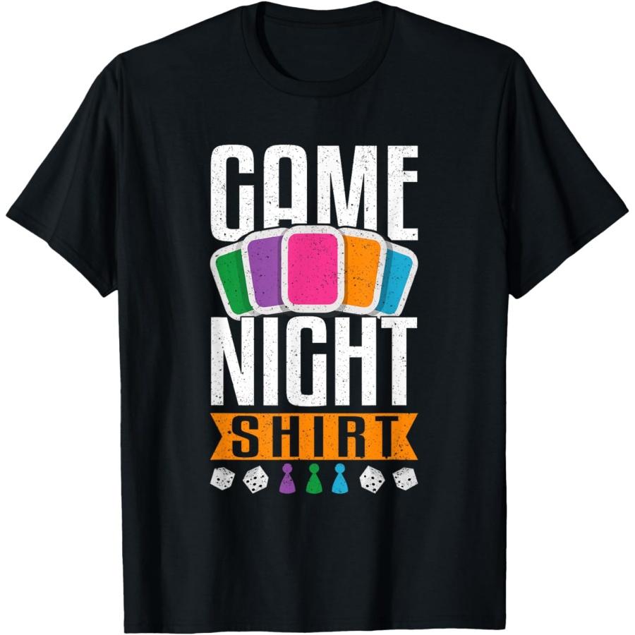 Game Night Shirt Game Night Board Games T-Shirt XXXXXL чёрный