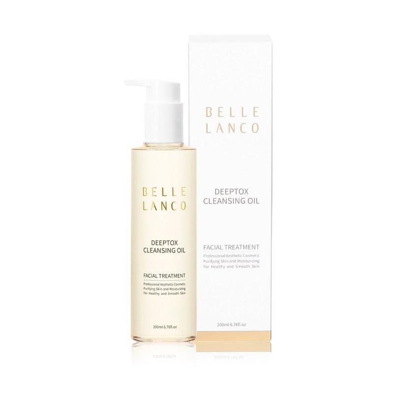 Belle Lanco Deep Tox Cleansing Oil 200ml 1 pcs (Blackhead, Pore, Makeup Deep Cleansing Oil)
