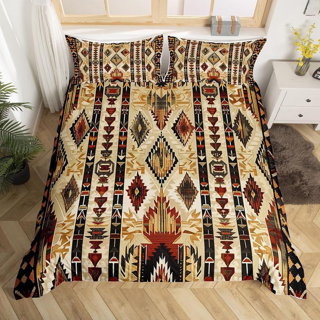 Animal Theme Fox Three-Piece Quilt Cover Digital Printing Bedding Set Bed Cover