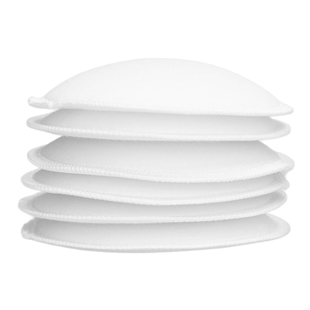 12pcs Reusable Breastfeeding Pads Pure Cotton Washable Leakproof Nursing Breast Pads