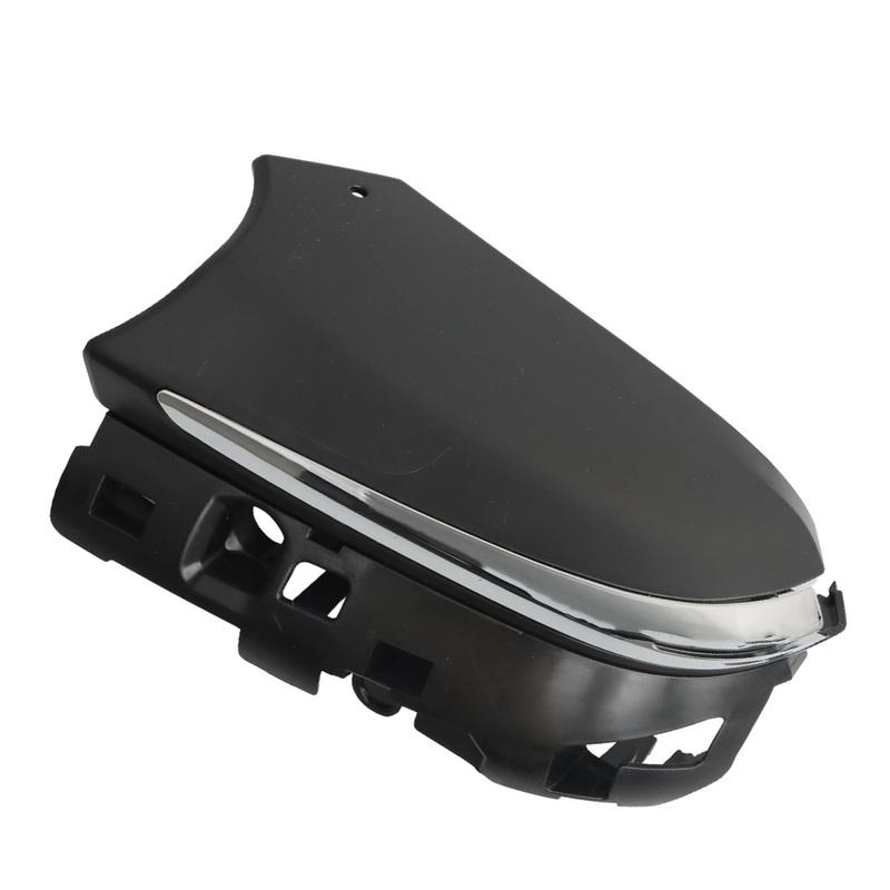 Left/Right Rearview Mirror Frame Lower Base Cover with Chrome Trim for Toyota Camry 2018- Avalon