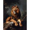 Canvas  Dark Forest Wildlife Fox Lion Black Swan Retro Posters Prints Wall Art Picture Living Room Home Decor Wall Decor