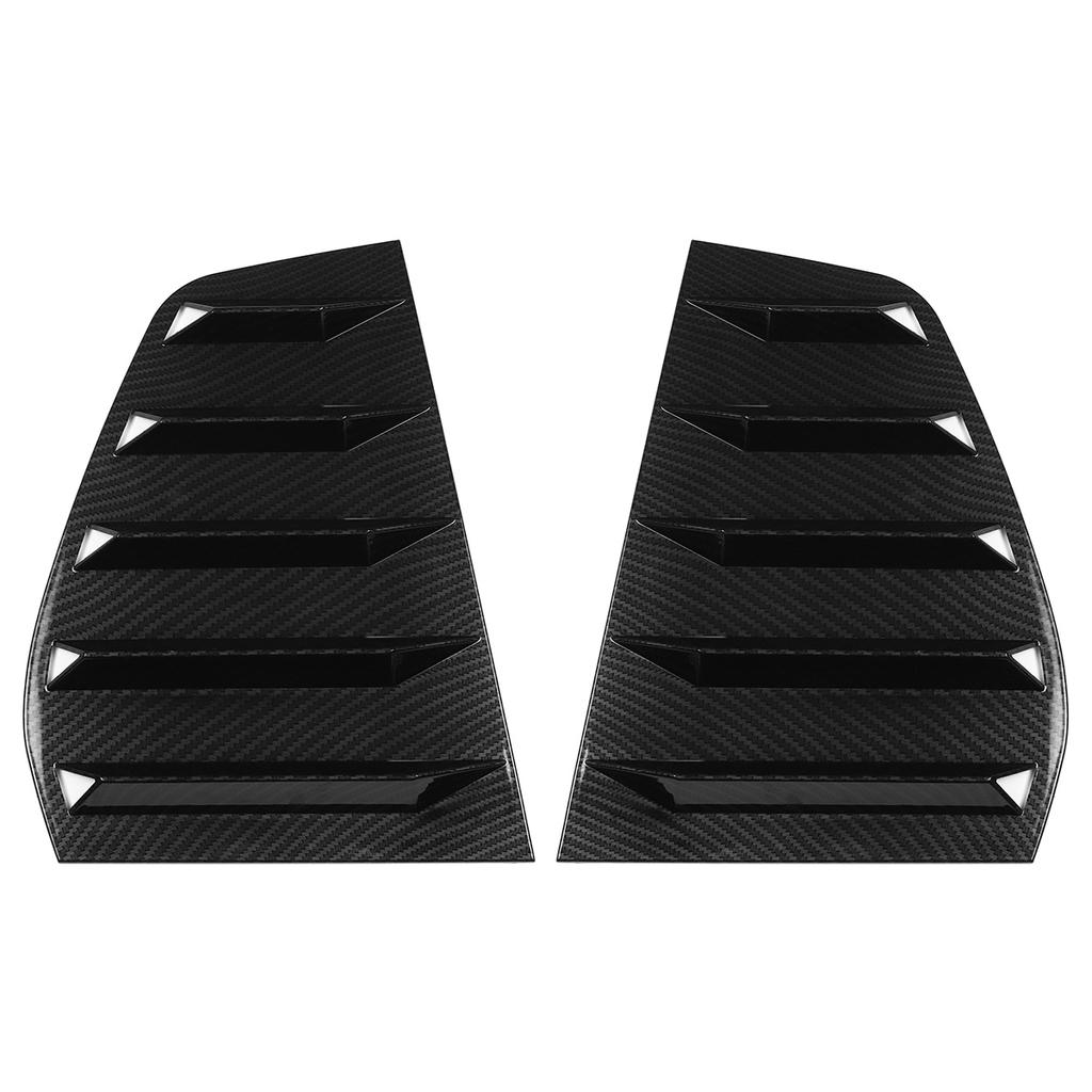 Rear Side Window Trim Spoiler For VW Golf 4 Golf 5 Golf 6 Golf 7 MK4 MK5 MK6 MK7 MK7.5 MK8 Window Shutter Cover Louver Air Vents