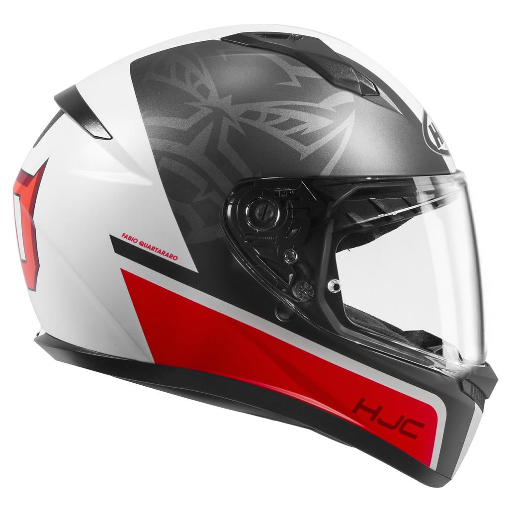 HJC HELMETS Motorcycle Helmet Full Face Ventilated Internal Removable C10 Quartararo HJH242 FABIO QUARTARARO M (57 - 58cm)