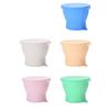 180ml Travel Collapsible Cup Silicone Telescopic Cup Space Saving Folding Water Cup  Camping