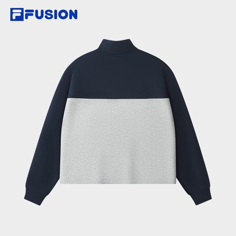 Fila Fusion Women's Half-Zip Stand-Collar Knit Sweatshirt