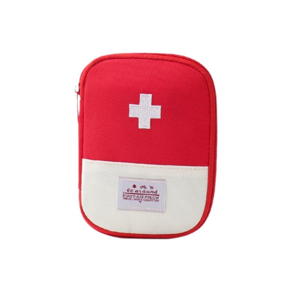 Empty Travel Pill Bottle Organizer Large Capacity Pill Pocket Portable Emergency Bag Outdoor