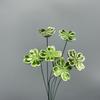 10/20/40pcs Handcrafted Ceramic Four-Leaf Clover Good Luck Hope Faith Love Ceramic Flower Never Fade Eternal for Home Decoration