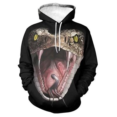 Hoodies & Sweatshirts Toxic Snake Cobra Graphic Hoodie for Men Tops 3D Print New In Hoodies Sweatshirts Womens Clothing Harajuku Fashion Y2k Pullover