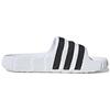 Adidas Adilette 22 Slide White Black Unisex Sneakers Cloud-White Core-Black IF3668