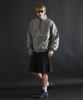 Phermenon Loose Fit Nylon Anorak [Light Grey]