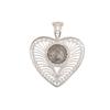 Natural Black Rutile Gemstone 925 Sterling Silver Jewelry Handmade Pendant 1.4" CP-15-28