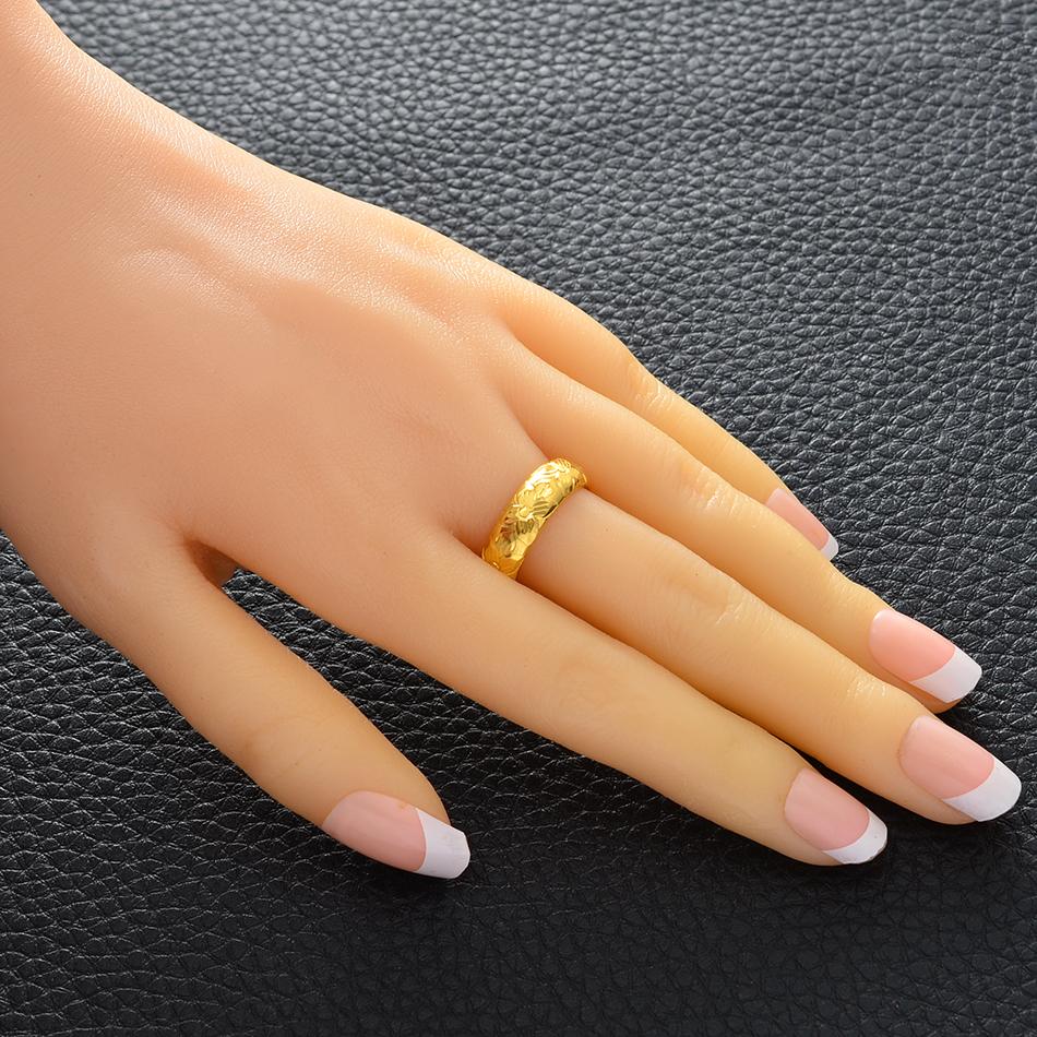 Anniyo Hawaiian Flowers Rings Women Girls African Jewelry Finger-Ring Guam Marshallese Chuuk Micronesia Kiribati #071704