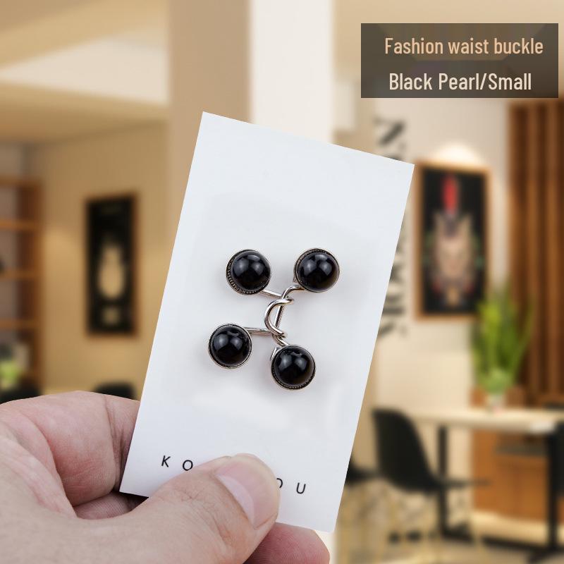 Adjustable Waist-Cinching Stretch Buttons for Jeans