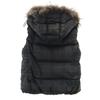 Beauty Products TATRAS Made In Poland Check With Fur Down Vest 34 Black Women Used