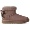 UGG  Mini Bailey Mixed Bow Caribou Women Sneakers Brown 1178790-CRBO