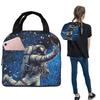 Astronaut Playing Basketball In Space Insulated Lunch Bag for Women Kids Leakproof Food Boxes Thermal Lunch Box Tote