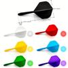 6PCS Dart Wing and Shaft 2BA Professional, Brand New Dart Accessory Kit, Durable and Unbreakable Dart Tail Blade Four Feather Conjoined Tail Blade